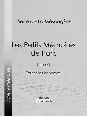 cover image of Les Petits Mémoires de Paris